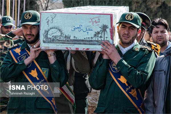 تشییع پیکر شهدای دفاع مقدس در کشور 44