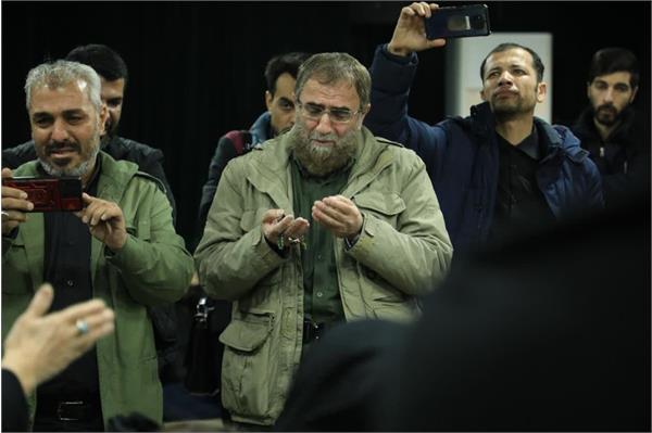 وداع با پیکر مطهر شهید القدس لشکر فاطمیون سید علی حسینی - 17 بهمن 1402