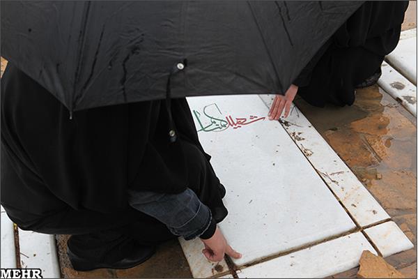 گزارش تصویری / مراسم دعای عرفه در بهشت زهرا(سلام الله علیها)