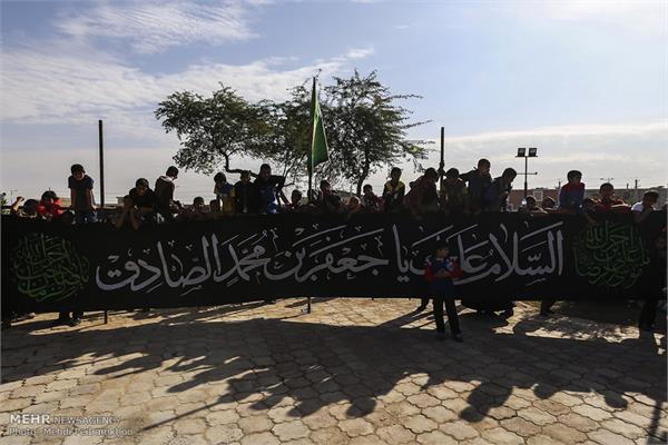 تشییع و تدفین پیکرهای مطهر ۲ شهید گمنام دفاع مقدس در خوزستان 7