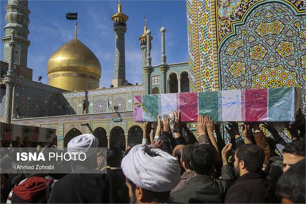 تشییع پیکر شهدای گمنام دفاع مقدس - قم و تبریز 9