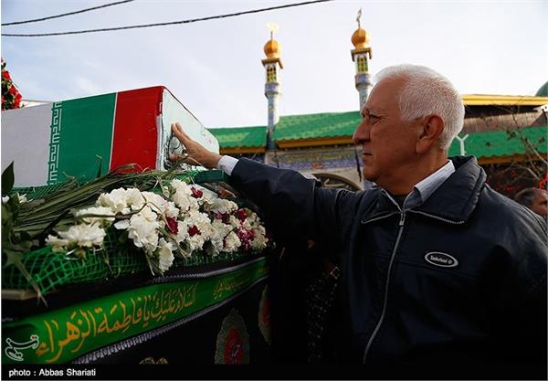 مراسم تشییع پیکر دو شهید گمنام در فردیس کرج 13