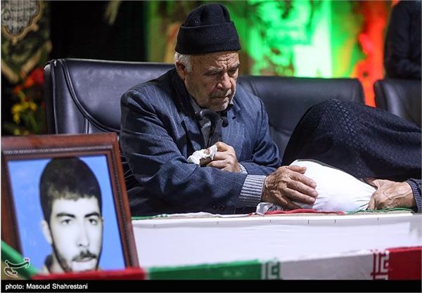 وداع با پیکر شهید تازه تفحص شده خلیل تاروردی 4