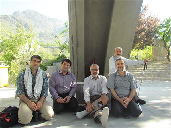 مراسم سالگرد خاکسپاری شهدای گمنام  در کلکچال 8