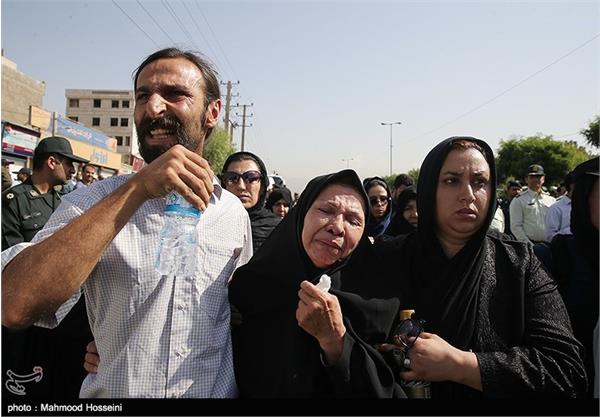 تشییع پیکر شهید تازه تفحص شده علی طالب زاده 1