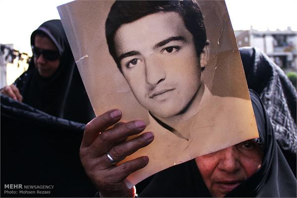 آئین تشییع 270 شهید دفاع مقدس در تهران 42