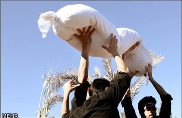 تشییع شهدای گمنام در گناباد