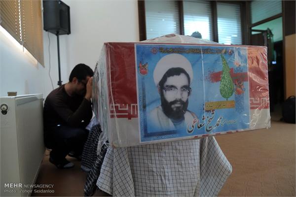 مراسم وداع با پیکر روحانی شهید محمد شیخ شعاعی 10