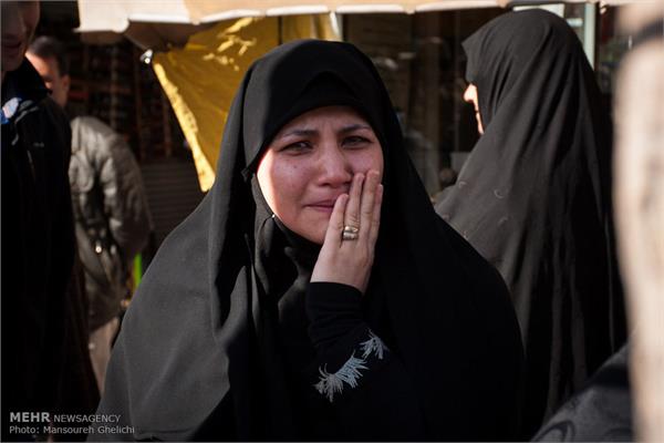 تشییع شهید گمنام در دانشگاه فنی دختران شاهرود‎ 23