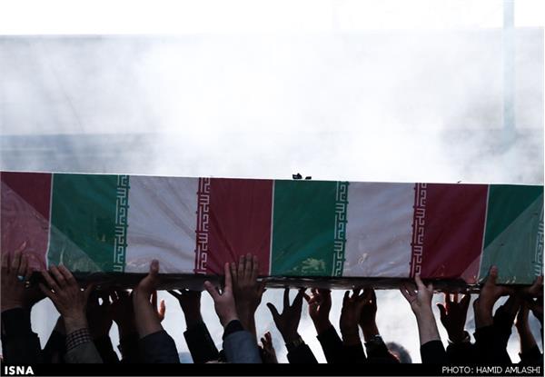 تشییع شهید گمنام - تهران