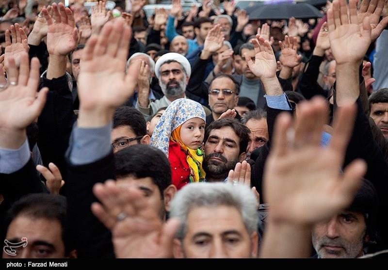 تشییع دو شهید گمنام در کرمانشاه 1