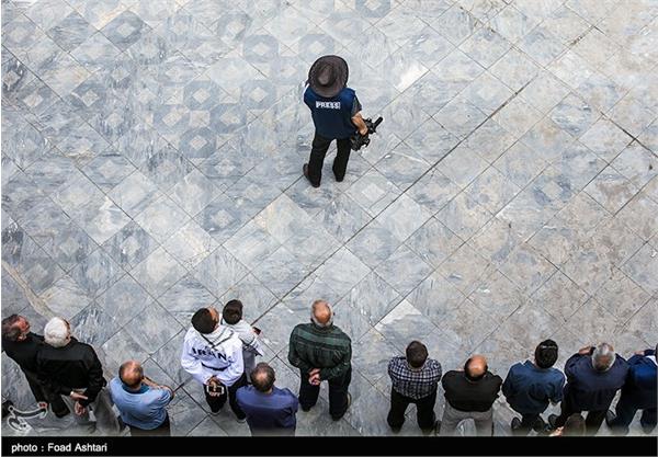 مراسم تشییع و خاکسپاری شهید گمنام در فدراسیون تکواندو 21