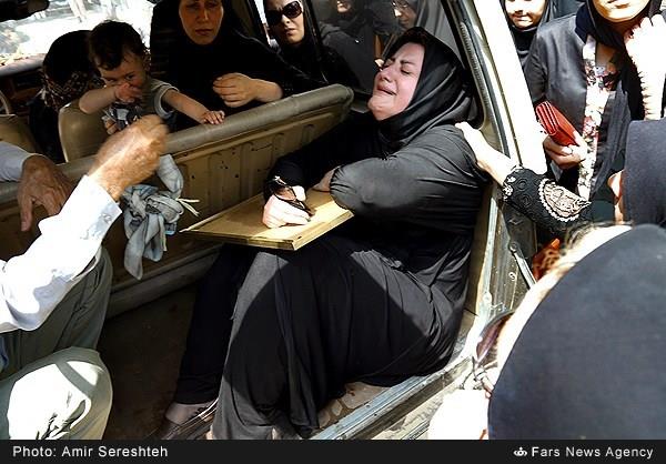 تشییع پیکر مطهر شهید غواص سیدجلیل میری‌ورکی 19