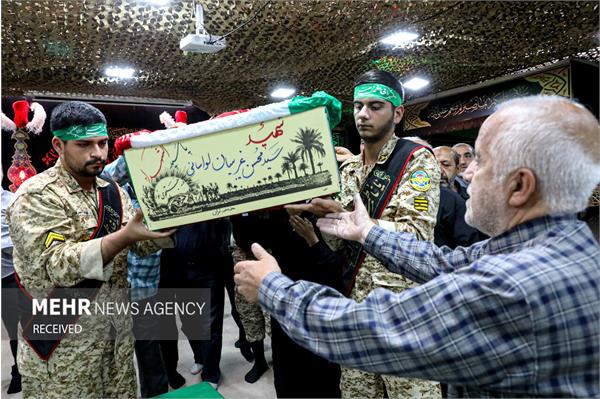 وداع با پیکر مطهر شهید تازه شناسایی شده سید محسن غریبیان - 29 مرداد 1403 19