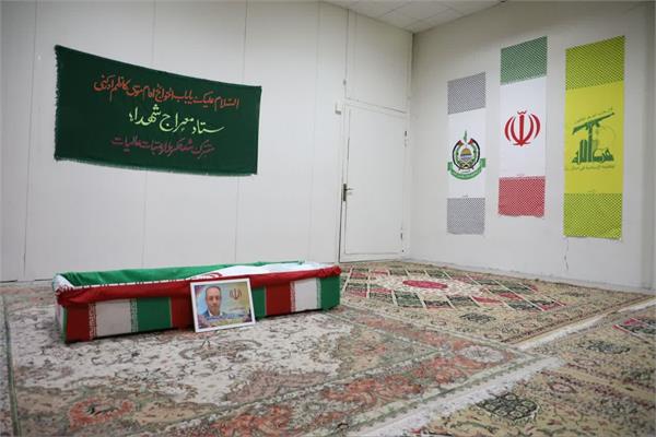 وداع با پیکر مطهر شهید راه قدس الهوردی رحیم‌پور -6آبان1403 10