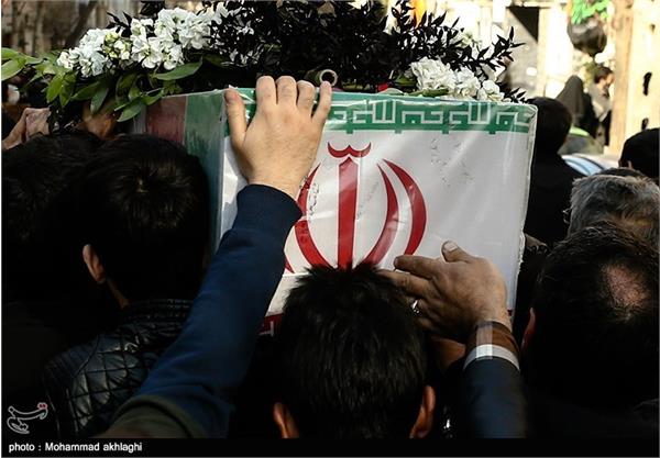 تشییع پیکر پاک شهید سعید حیدری 1