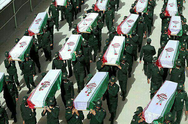 ورود پیکر مطهر ۵۵ شهید دفاع مقدس - شلمچه 4