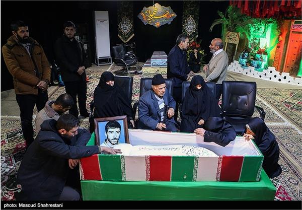وداع با پیکر شهید تازه تفحص شده خلیل تاروردی 9