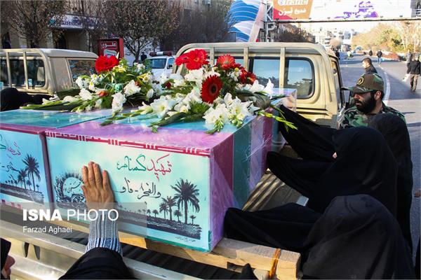 تشییع ۷ شهید گمنام - تبریز 2