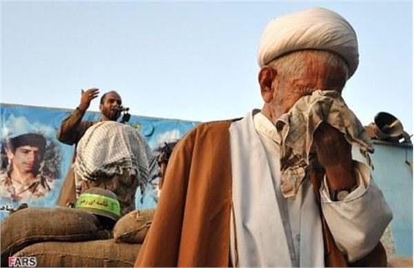 تشییع و خاکسپاری سه شهید دفاع مقدس در گتوند