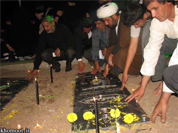 تشییع و خاکسپاری شهدای گمنام دانشگاه آزاد اسلامی اردستان استان اصفهان-12/7/89
