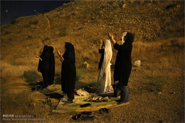 مراسم احیای شب بیست و یکم ماه رمضان در کهف الشهدا 24