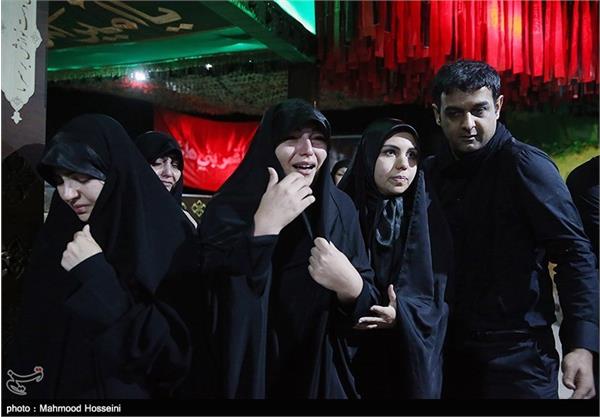 حضور خانواده سردار شهید حسین همدانی در معراج شهدا 14