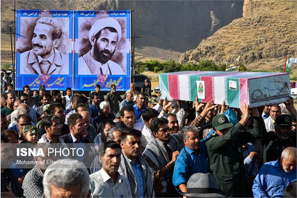 تشییع پیکر شهدای گمنام در میانراهان و گناباد و نیشابور 6