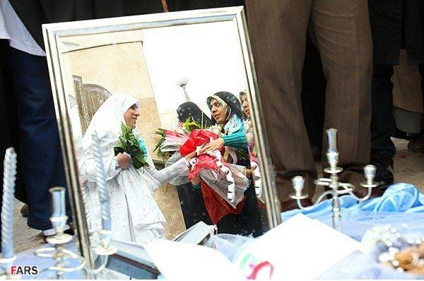 عقد آسمانی در جوار قبور شهدای گمنام