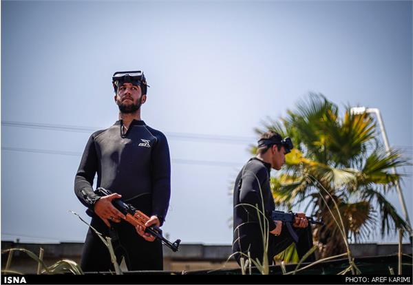 تشییع پیکر سیزده شهید غواص در ترکمن صحرا(گلستان) 16