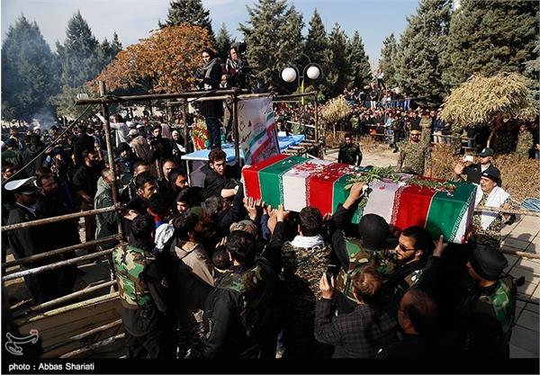 مراسم تشییع پیکر دو شهید گمنام در فردیس کرج 17