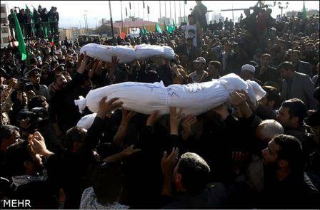 تشییع و خاکسپاری در دانشگاه آزاد زنجان