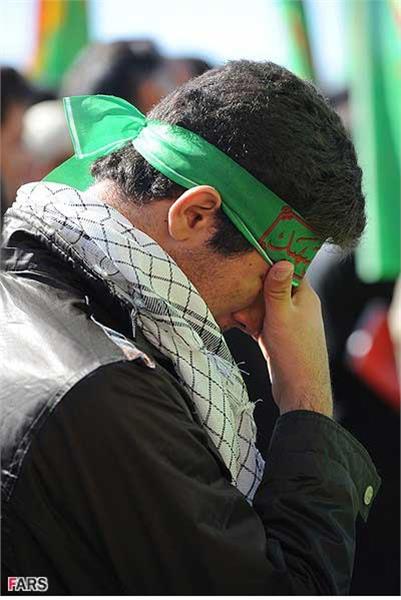 خاکسپاری شهید گمنام در دانشگاه دولتی یاسوج