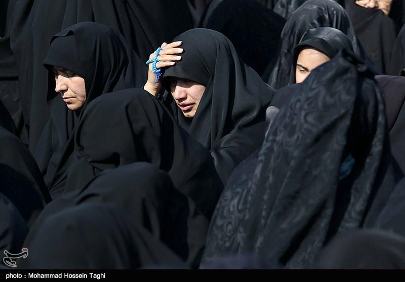 تشییع پیکر دوشهید گمنام و مراسم عزاداری شهادت حضرت زهرا(س) - مشهد 1