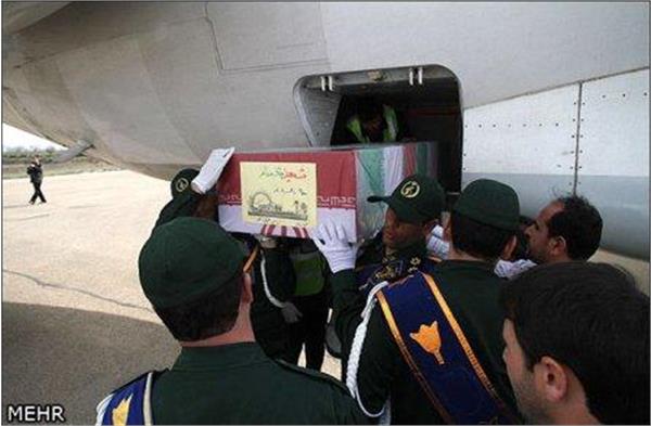 مراسم استقبال از شهدای گمنام در استان اردبیل