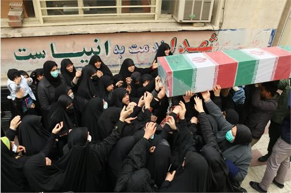 تشییع 200 شهید گمنام دفاع مقدس در تهران  5