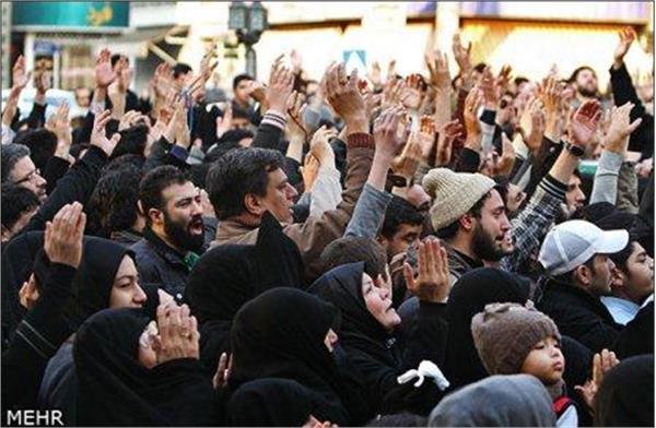 تشییع پیکر شهید دفاع مقدس محمود مهاجر