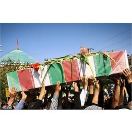 دفن 86 شهید گمنام در گیلان