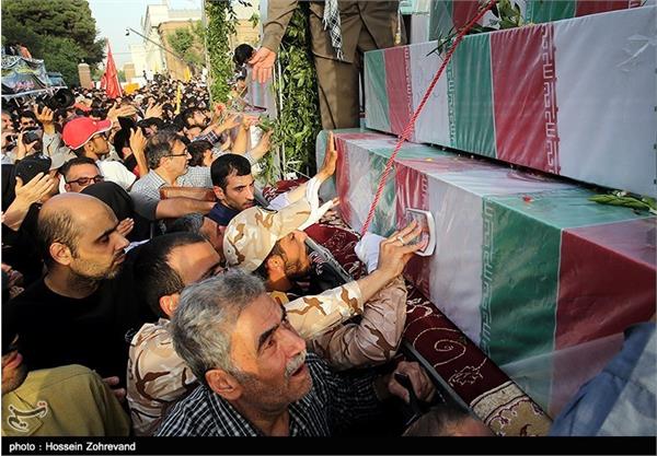 آئین تشییع 270 شهید دفاع مقدس در تهران(2) 3