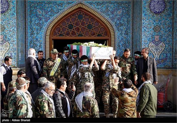 تشییع پیکر شهید گمنام ۱۸ساله - البرز 18