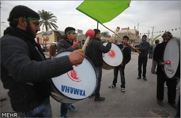 تشییع شهدای گمنام در اهواز