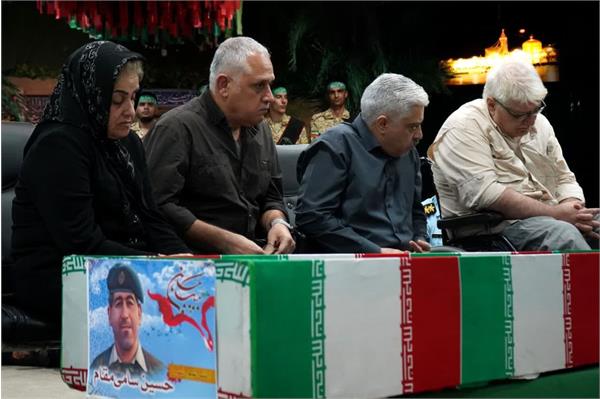 وداع با پیکر مطهر شهید تازه تفحص شده "ارتشی غیور ، شهید حسین سامی مقام" - 11 مرداد 1403 3