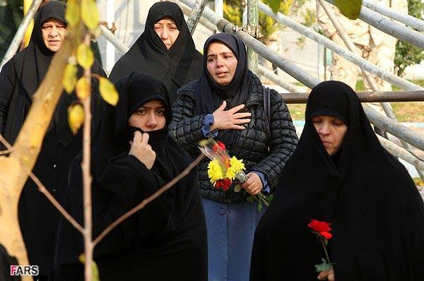 تشییع و خاکسپاری شهید گمنام در سپاه حفاظت فرودگاه مهرآباد