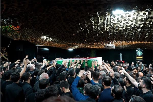 وداع با پیکر مطهر شهیدالقدس میلاد بیدی - 12 مرداد 1403 5