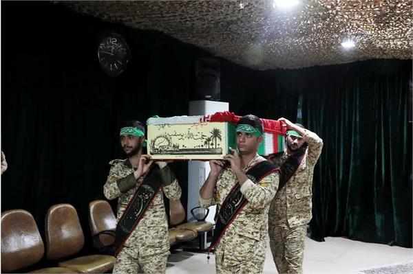 وداع با پیکر شهید تازه تفحص شده حجت‌الله یوسفیه - 14 اردیبهشت 1403