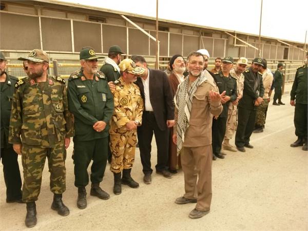 استقبال از 79 شهید دوران دفاع مقدس در مرز شلمچه 9