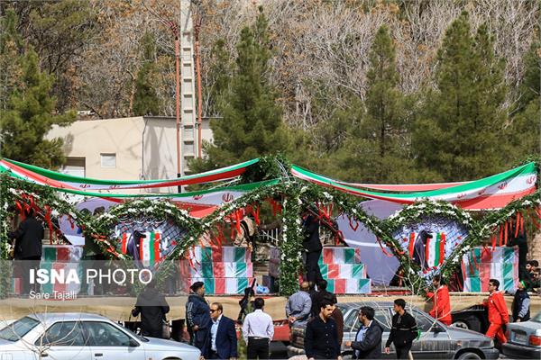 تشییع پیکر مطهر 20 شهید دوران دفاع مقدس ـ کرمان 16