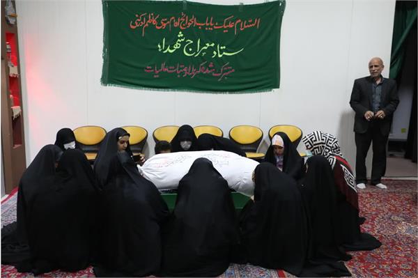 وداع با شهید فاطمیون امید اکبری 28 مهر 1401