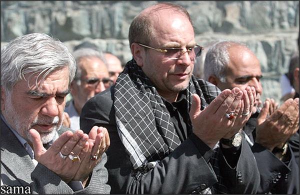 تشییع و خاکسپاری شهدای گمنام بوستان نهج البلاغه تهران-12/7/89