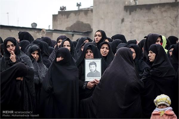 مراسم تشییع پیکر مطهر شهید سلطان‌علی علوی 1